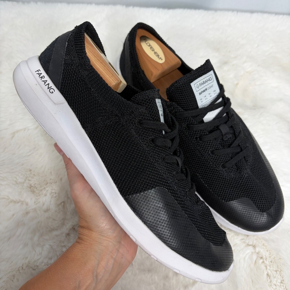 Farang Elevate Light Parkour Shoes 10 Black White Discontinued Rare Freerunning